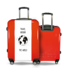 Valise Around_The_World Rouge