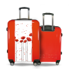 Valise Grands_Coquelicots Rouge