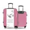 Valise Airplane Rose