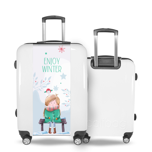 Valise Petite_Fille_en_Hiver