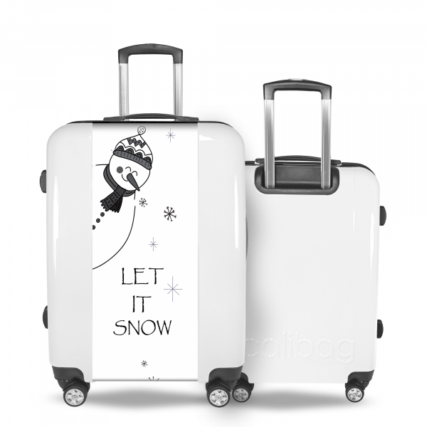 Suitcase Let it snow
