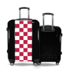 Valise Petit_damier_rouge