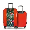 Valise Hello Summer Rouge