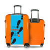 Valise Empreintes_de_Pas Orange