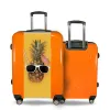 Valise Ananas Lunette valise personnalisée Orange