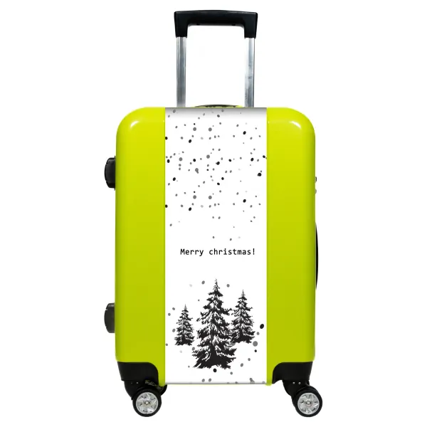 Valise Joyeux Noël en Neige