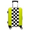 Valise Petit_damier_noir Vert