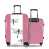 Valise Libellules Rose