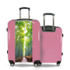 Valise D1012-CHEMIN-BAMBOU Rose