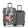 Valise Poteaux New York Gris