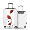 Valise Valise Herbier coquelicot Blanc