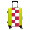 Valise Damier_rouge Vert