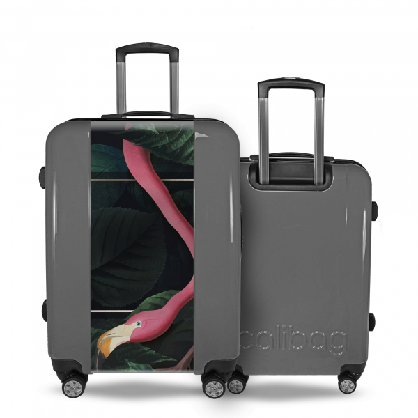 Valise Flamand rose Jungle