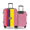 Valise Drapeau_Equateur Rose