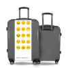 Valise Smileys Gris