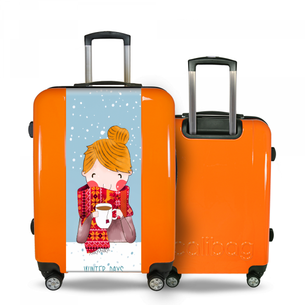 Valise Jours_d_Hiver - Calibag - Valises CALIBAG