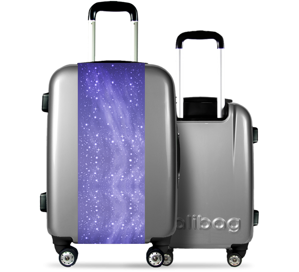 Grey Suitcase Galaxy