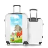 Valise Animaux_Rigolos Blanc