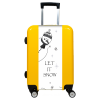 Valise Let_it_snow Jaune