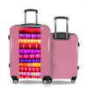 Valise Toiles_multicolores Rose