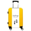 Valise Petits_Pas Jaune