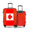 Valise Drapeau_Canada Rouge