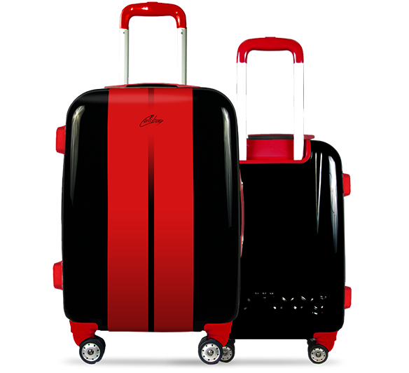 Red Suitcase Classic Road