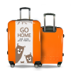 Valise Famille_Ours Orange