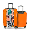 Valise Poteaux New York Orange