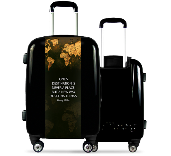 Black Suitcase Planisphere