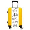 Valise BlancheVoyage Jaune