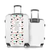 Valise Coeurs_Multicolores Blanc