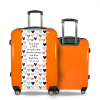 Valise Coeurs_Multicolores Orange