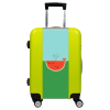 watermelon whale suitcase