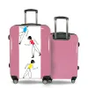 Valise Tenues_de_Filles Rose