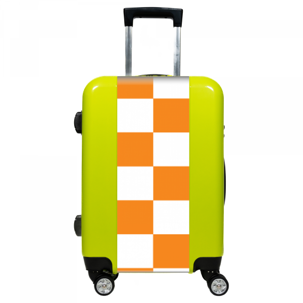 Valise Damier_orange