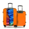 Valise Tissus_Multicolores Orange