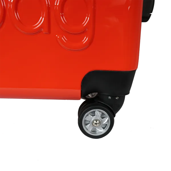 Valise Petit_damier_rouge