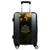 Valise Planisphere Gris