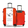 Valise Airplane Rouge