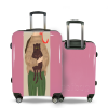 Valise Fille_Avec_Chat Rose