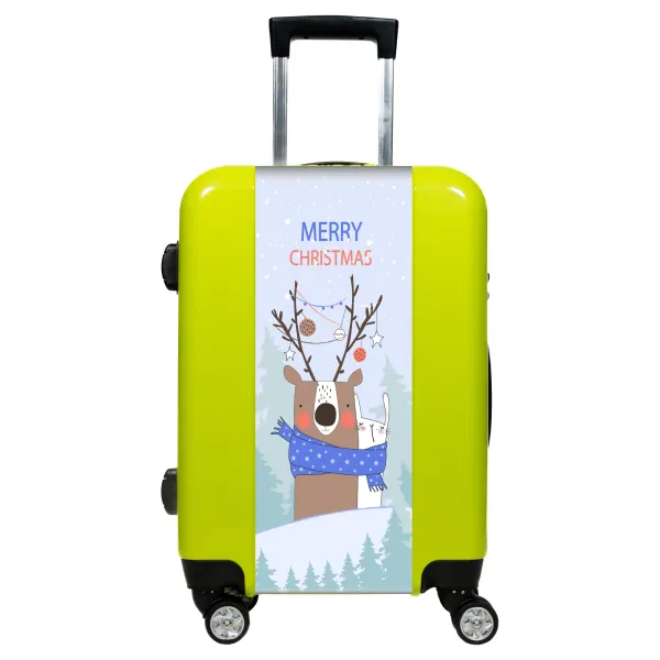 Valise Renne et Lapin de Noël