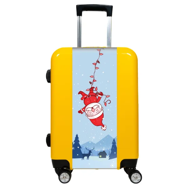 Funny Christmas suitcase