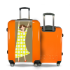 Valise Fille_Heureuse Orange