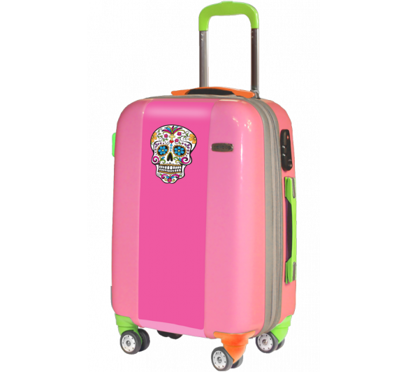 Pink Suitcase Hippy Bones