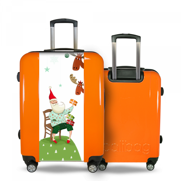 Valise Père Noël Joyeux