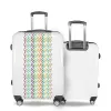 Valise Traits_Multicolores Blanc