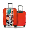 Valise Poteaux New York Rouge