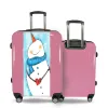 Valise Bonhomme_de_Neige_Joyeux Rose