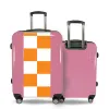 Valise Damier_orange Rose